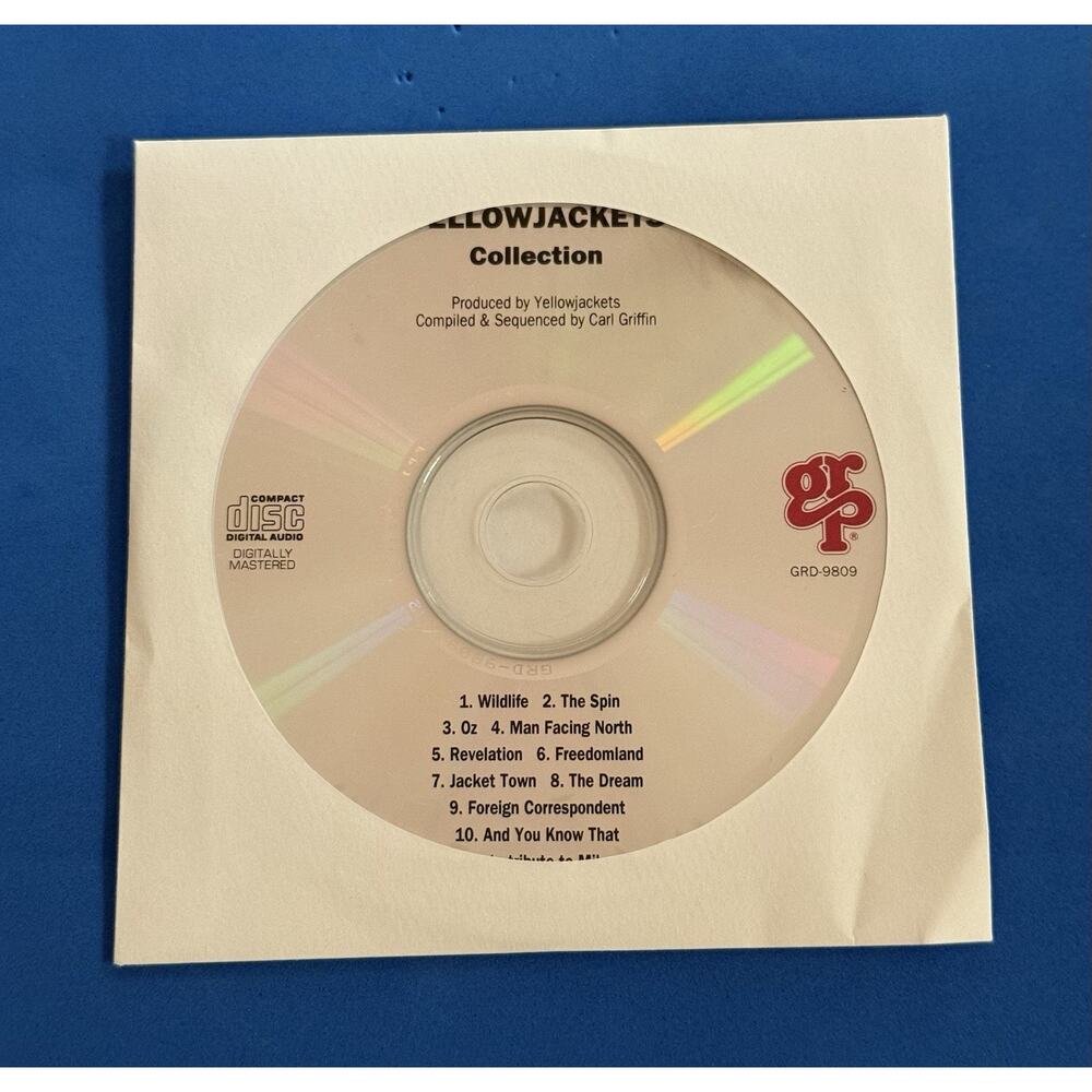 Yellowjackets - Collection 1995 Album CD GRP USA Compilation Promo Jazz Fusion